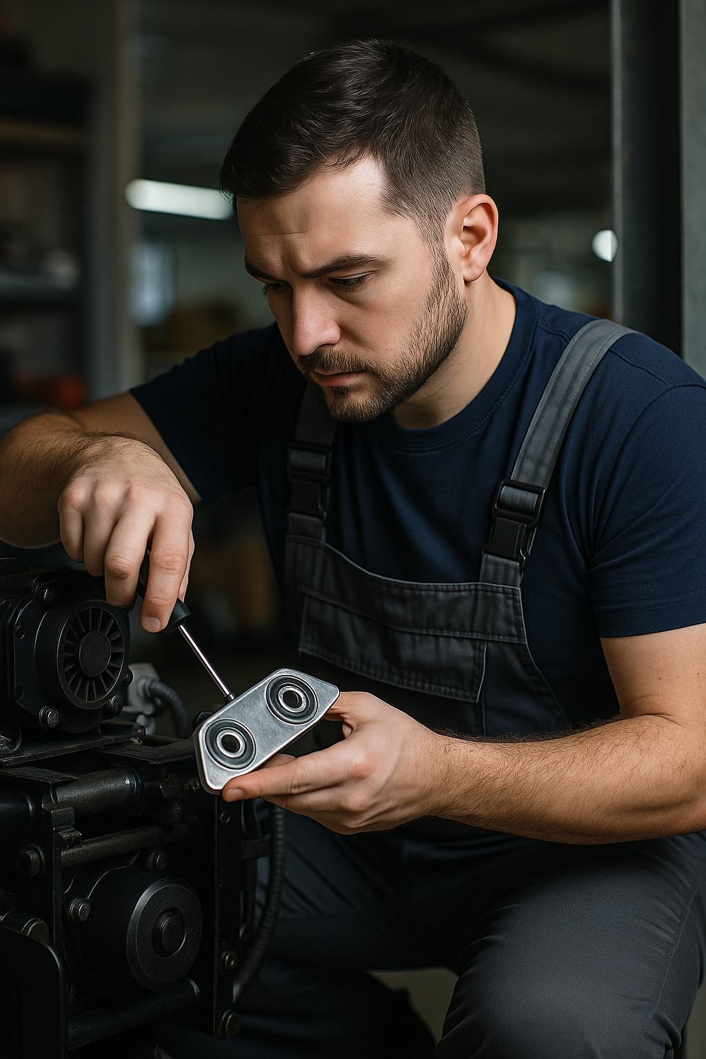 صيانة أجزاء البولينج